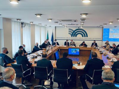 Gli assessori della Commissione Agricoltura incontrano i Ministri Cingolani e Patuanelli - 10.03.2022